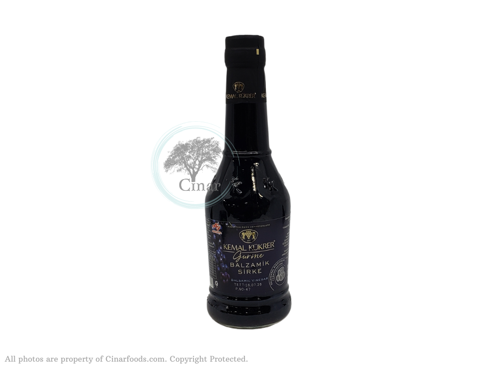 Kemal Kukrer Balsamic Vinegar - Balzamik Sirke (17.6 oz 500 ml)