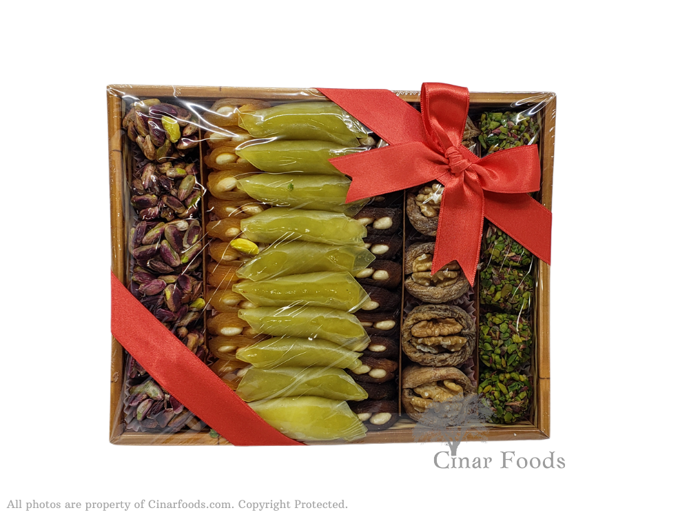 Malatya Pazari Special Mixed Stuffed Dried Fruit - Dolgulu Kuru Meyve (35.2 oz / 1 Kg)