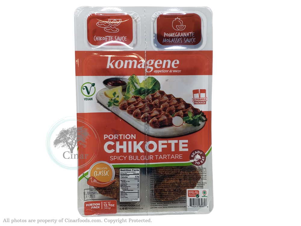 Komagene Classic Portion Chikofte - KLASIK Porsiyon Etsiz Cig Kofte (12.7 oz / 380 gr)