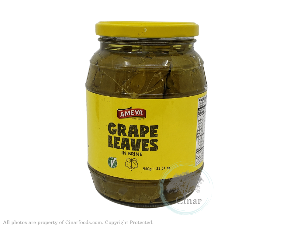 Ameva Grape Leaves - Uzum Yaprak (33.5 oz / 950 gr)