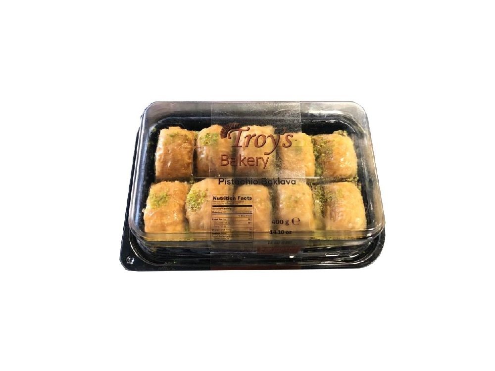Troy's Bakery Baklava Pistachio - Fistikli (14.1 oz / 400 gr)