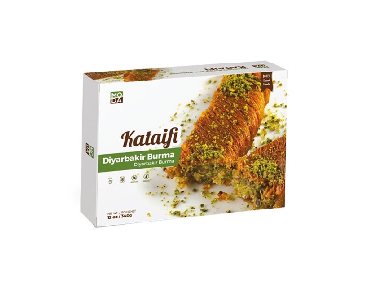 Moda Baklava - Diyarbakir Burma with Pistachio - SMALL (12 oz / 340 gr)