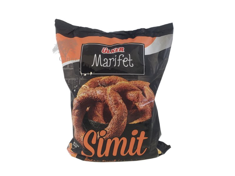 Ulker Marifet Simit - Turkish Sesame Bagel - 4 Pieces (14.1 oz/ 400 gr)