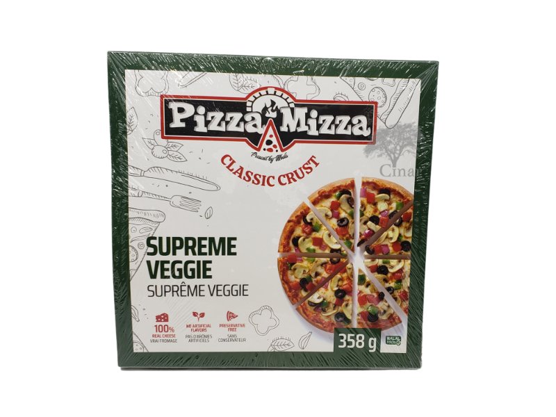 Pizza Mizza Classic Crust - Supreme Veggie (12.6 oz / 358 gr)