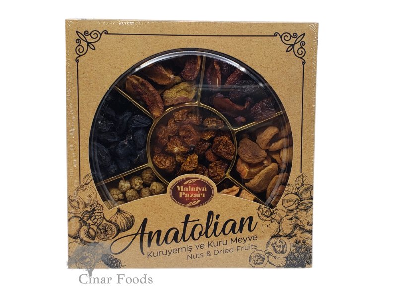 Malatya Pazari Anatolian Dried Fruits - Karisik Kuru Meyve (9.7 oz / 275 gr)